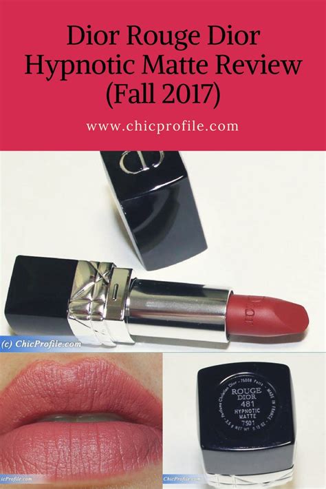dior hypnotic red lipstick